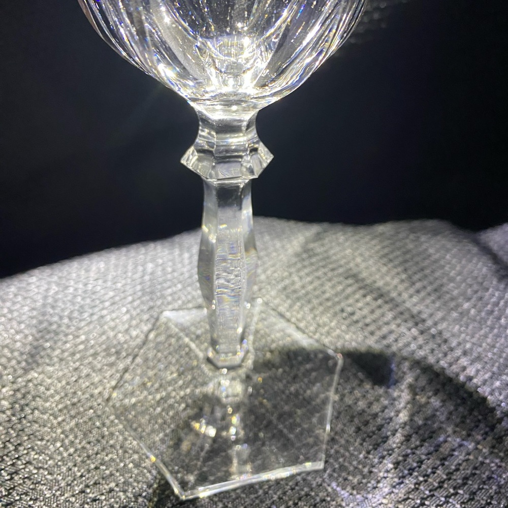 Vintage Crystal wine glasses - Picture 9 of 9